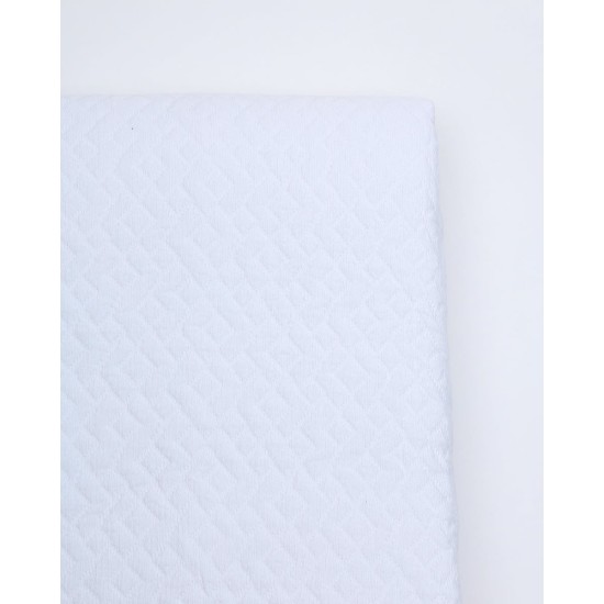 3D Ζακάρ Κουβερλί Κουβέρτα Γεωμετρικό Pattern Augerinos Super Υπέρδιπλη (260x280cm) Άσπρο 3D Ζακάρ Κουβερλί Κουβέρτα Γεωμετρικό Pattern Augerinos Super Υπέρδιπλη (260x280cm) Άσπρο