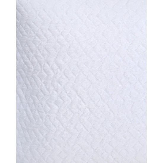 3D Ζακάρ Oxford Μαξιλαροθήκη Γεωμετρικό Pattern Augerinos σε 6 Αποχρώσεις 45x45 5cm Άσπρο 3D Ζακάρ Oxford Μαξιλαροθήκη Γεωμετρικό Pattern Augerinos σε 6 Αποχρώσεις 45x45 5cm Άσπρο