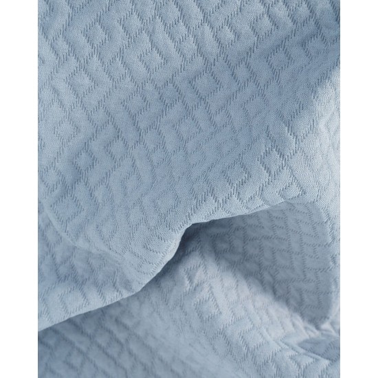 3D Ζακάρ Oxford Μαξιλαροθήκη Γεωμετρικό Pattern Augerinos σε 6 Αποχρώσεις 52x72 5cm Blue Jean 3D Ζακάρ Oxford Μαξιλαροθήκη Γεωμετρικό Pattern Augerinos σε 6 Αποχρώσεις 52x72 5cm Blue Jean