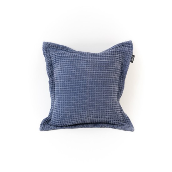 3D Βαμβακερή Πικέ Πετροπλυμμένη Oxford Μαξιλαροθήκη Domingo σε 3 Αποχρώσεις 45x45 5cm Μπλε 3D Βαμβακερή Πικέ Πετροπλυμμένη Oxford Μαξιλαροθήκη Domingo σε 3 Αποχρώσεις 45x45 5cm Μπλε