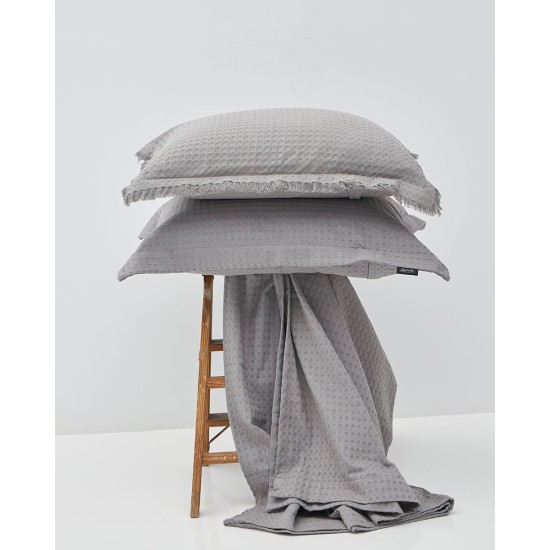 3D Καλοκαιρινή Βαμβακερή Πικέ Κουβέρτα Pereira σε 8 Αποχρώσεις Super Υπέρδιπλη (260x280cm) Ανθρακί 3D Καλοκαιρινή Βαμβακερή Πικέ Κουβέρτα Pereira σε 8 Αποχρώσεις Super Υπέρδιπλη (260x280cm) Ανθρακί