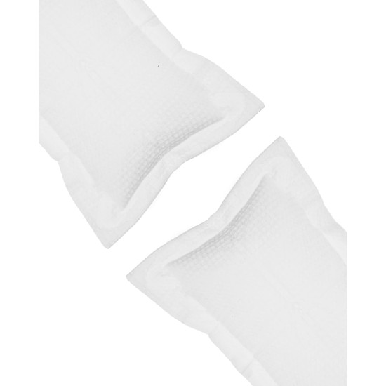 3D Βαμβακερή Πικέ Oxford Μαξιλαροθήκη Videl σε 8 Αποχρώσεις 45x45 5cm Άσπρο