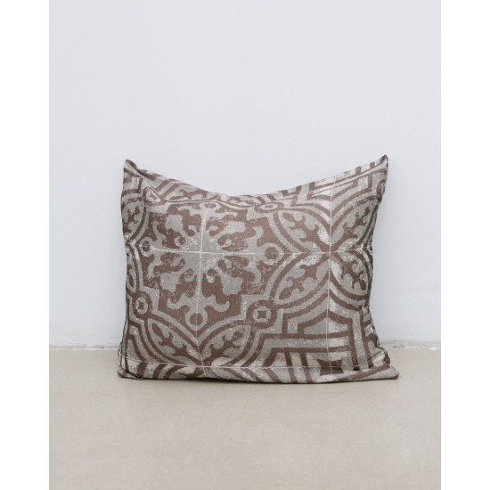 Ζακάρ Διακοσμητική Μαξιλαροθήκη Cusco 40x40cm 40x40cm Καφέ Ζακάρ Διακοσμητική Μαξιλαροθήκη Cusco 40x40cm 40x40cm Καφέ