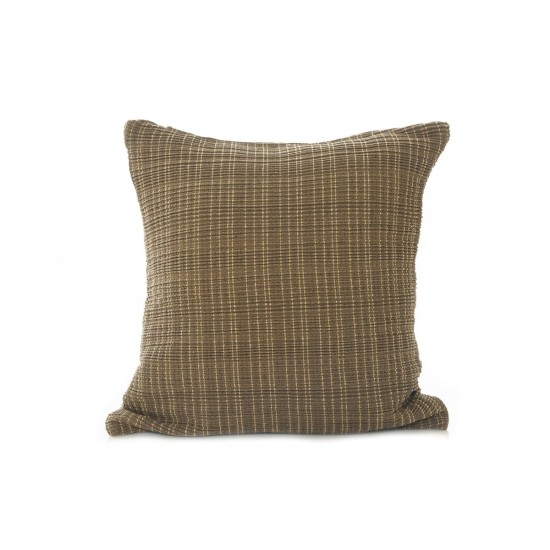 Διακοσμητική Μαξιλαροθήκη Plains 40x40cm. 40x40cm Καφέ Διακοσμητική Μαξιλαροθήκη Plains 40x40cm. 40x40cm Καφέ