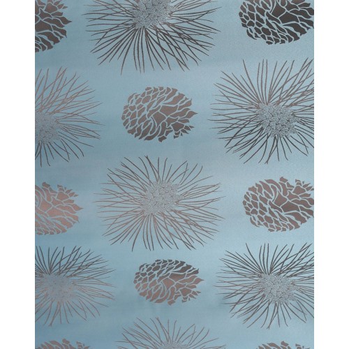 Διακοσμητικό Σατέν Τραπεζομάντηλο Valencia 40x40cm 40x40cm Τιρκουάζ