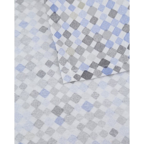 Πετσετάκι Λονέτα Rombus Fushion 40x40cm 40x40cm Σιέλ Πετσετάκι Λονέτα Rombus Fushion 40x40cm 40x40cm Σιέλ