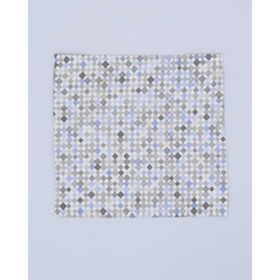 Πετσετάκι Λονέτα Rombus Fushion 40x40cm 40x40cm Σιέλ Πετσετάκι Λονέτα Rombus Fushion 40x40cm 40x40cm Σιέλ