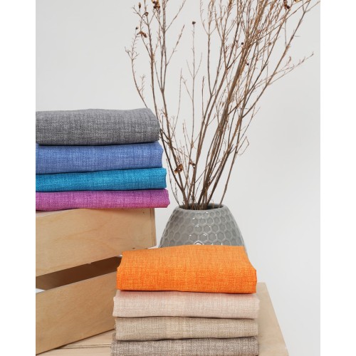 Ροτόντα Τραπεζομάντηλο Σχέδιο Ψάθα Mary Διάμετρος 130cm Μπεζ