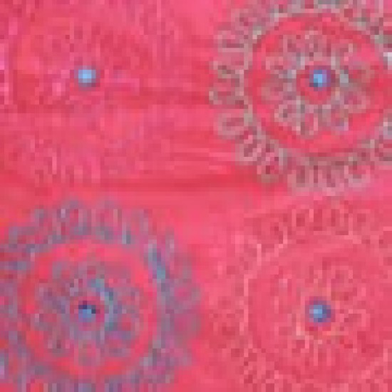 Διακοσμητική Φούξια Μαξιλαροθήκη Ταφτάς Baira 40x40cm 40x40cm Φούξια