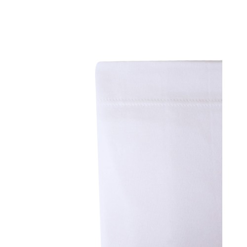 Βρεφική Βαμβακερή Μακό Κουβέρτα Λίκνου Petit 70x90cm 70x90cm Άσπρο