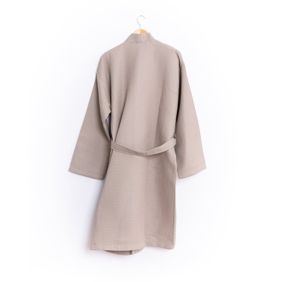 Βαμβακερό Πικέ Μπουρνούζι Osaka Small | Medium Σοκολά