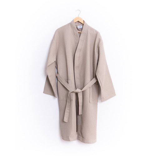 Βαμβακερό Πικέ Μπουρνούζι Osaka Large | XLarge Σοκολά