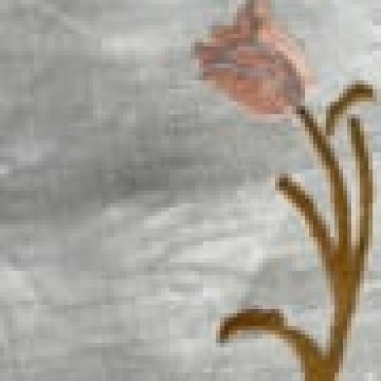 Λινό Οβάλ Σουπλά με Κέντημα Λουλούδια Μπεζ Λινό Οβάλ Σουπλά με Κέντημα Λουλούδια Μπεζ