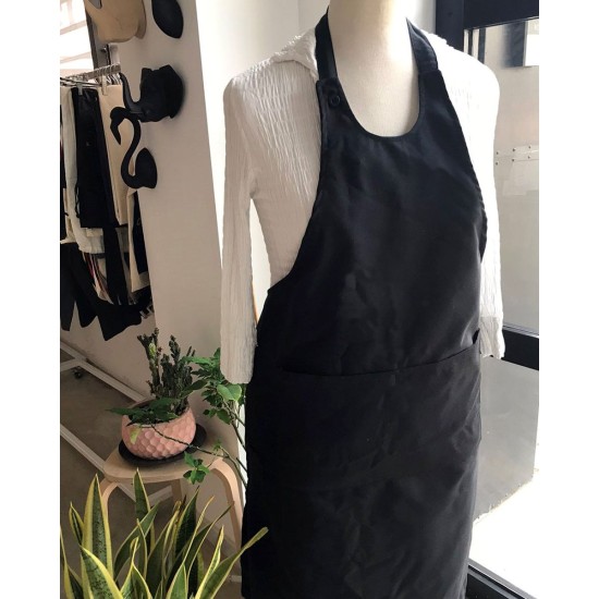 Βαμβακερή Μαύρη Ποδιά Somelier Ryan 82x107cm Μπούστο (82x107cm) Μαύρο Βαμβακερή Μαύρη Ποδιά Somelier Ryan 82x107cm Μπούστο (82x107cm) Μαύρο