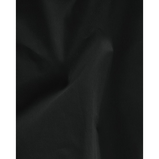 Μονόχρωμο Ύφασμα Φ280cm Elsa Panama σε 8 Αποχρώσεις.  Μαύρο