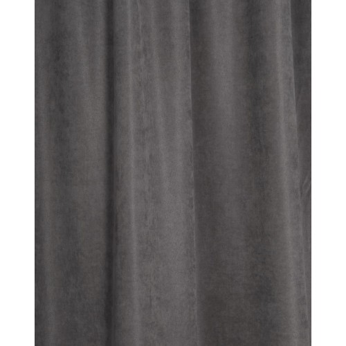 Μονόχρωμο Βελούδινο Ύφασμα Velvet Suede Φ300cm σε 4 Αποχρώσεις Ανθρακί