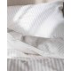 Ξενοδοχειακό Βαμβακοσατέν Σεντόνι Flat με Ρίγα 1cm Sevenstars California King | 300x320cm Άσπρο Ξενοδοχειακό Βαμβακοσατέν Σεντόνι Flat με Ρίγα 1cm Sevenstars California King | 300x320cm Άσπρο
