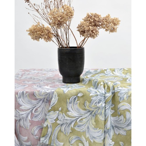 Ύφασμα Φ280cm Σχέδιο Φύλλα Prato σε 2 Αποχρώσεις. Πράσινο Ύφασμα Φ280cm Σχέδιο Φύλλα Prato σε 2 Αποχρώσεις. Πράσινο