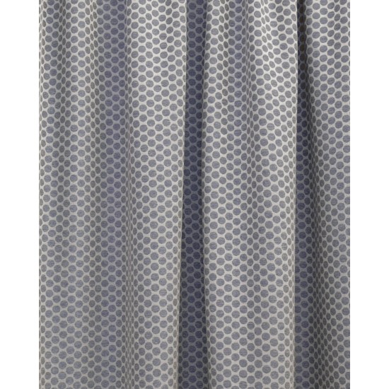 Ζακάρ Ύφασμα Φ280cm Πουά Perugia σε 4 Αποχρώσεις. Blue Jean Ζακάρ Ύφασμα Φ280cm Πουά Perugia σε 4 Αποχρώσεις. Blue Jean