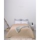 Κουβερλί Noble Υπέρδιπλη (220x240cm) Μπεζ