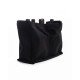 Υφασμάτινη Τσάντα Tote Combo σε 2 Αποχρώσεις 40x30x15cm One Size (40x30x15cm) Μαύρο