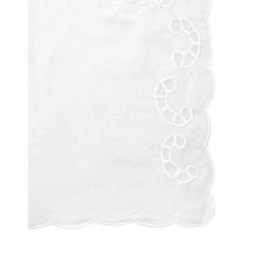 Βαμβακερό Κοφτό Πετσετάκι Bo Maison 30x30cm 30x30cm Άσπρο