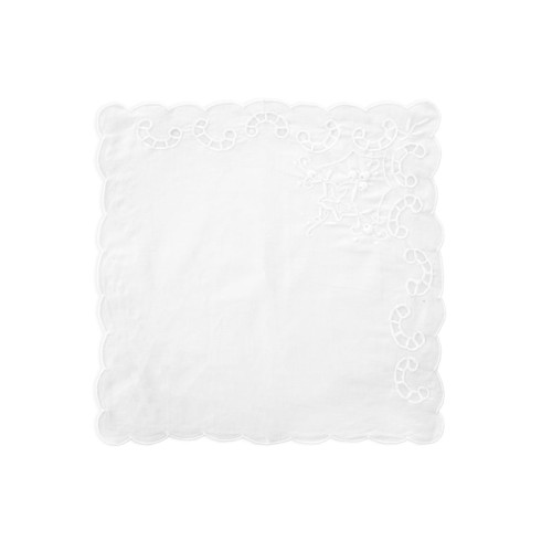 Βαμβακερό Κοφτό Πετσετάκι Bo Maison 30x30cm 30x30cm Άσπρο