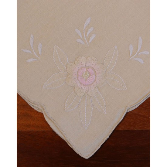 Λινή Κοφτή Πετσέτα Φαγητού Domna Bo Maison 42x42cm 42x42cm Εκρού Λινή Κοφτή Πετσέτα Φαγητού Domna Bo Maison 42x42cm 42x42cm Εκρού