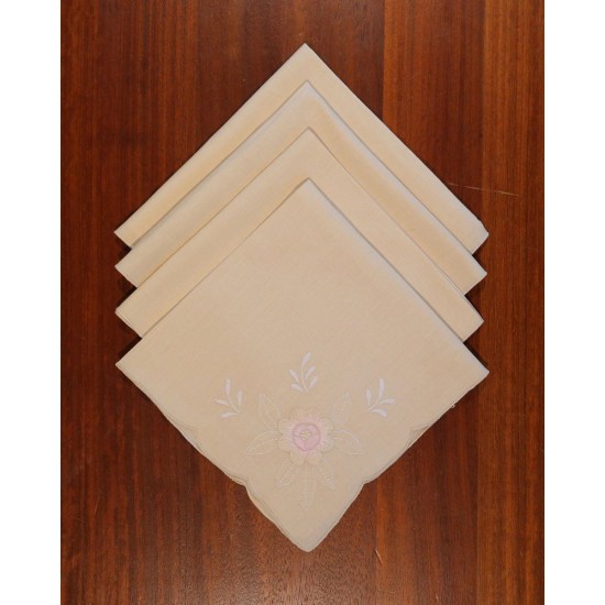 Λινή Κοφτή Πετσέτα Φαγητού Domna Bo Maison 42x42cm 42x42cm Εκρού Λινή Κοφτή Πετσέτα Φαγητού Domna Bo Maison 42x42cm 42x42cm Εκρού