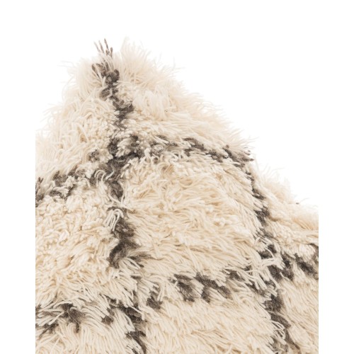 Μάλλινη Boho Διακοσμητική Μαξιλαροθήκη Σχέδιο Τετράγωνα Ravi 45x45cm 45x45cm Εκρού Μάλλινη Boho Διακοσμητική Μαξιλαροθήκη Σχέδιο Τετράγωνα Ravi 45x45cm 45x45cm Εκρού