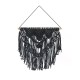 Boho Διακοσμητικό Τοίχου Βαμβακερό Macrame Rohan σε 2 Αποχρώσεις 50x50cm Μαύρο Boho Διακοσμητικό Τοίχου Βαμβακερό Macrame Rohan σε 2 Αποχρώσεις 50x50cm Μαύρο