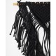 Boho Διακοσμητικό Τοίχου Βαμβακερό Macrame Rohan σε 2 Αποχρώσεις 80x80cm Μαύρο Boho Διακοσμητικό Τοίχου Βαμβακερό Macrame Rohan σε 2 Αποχρώσεις 80x80cm Μαύρο