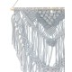 Boho Διακοσμητικό Τοίχου Βαμβακερό Macrame Rohan σε 2 Αποχρώσεις 50x50cm Γκρι Boho Διακοσμητικό Τοίχου Βαμβακερό Macrame Rohan σε 2 Αποχρώσεις 50x50cm Γκρι