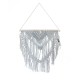 Boho Διακοσμητικό Τοίχου Βαμβακερό Macrame Rohan σε 2 Αποχρώσεις 50x50cm Γκρι Boho Διακοσμητικό Τοίχου Βαμβακερό Macrame Rohan σε 2 Αποχρώσεις 50x50cm Γκρι
