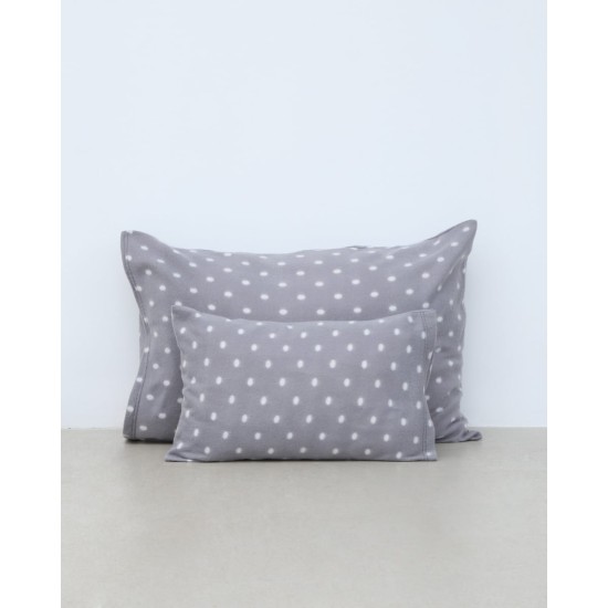 Fleece Γκρι Πουά Μαξιλαροθήκη Firenze σε 2 Διαστάσεις 50x50cm Γκρι Fleece Γκρι Πουά Μαξιλαροθήκη Firenze σε 2 Διαστάσεις 50x50cm Γκρι