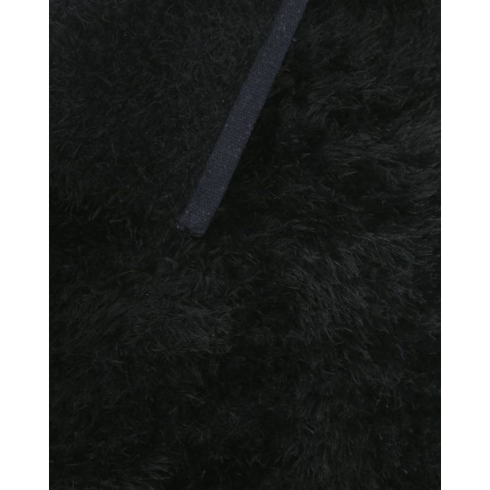 Σετ Κρεβατοκάμαρας 3 Τεμαχίων Shaggy Χαλί 4 Εποχών Aryama σε 7 Αποχρώσεις Σετ Μαύρο