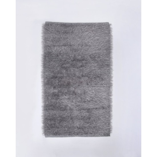 Σετ Κρεβατοκάμαρας 3 Τεμαχίων Shaggy Χαλί 4 Εποχών Aryama σε 7 Αποχρώσεις Σετ Ανθρακί