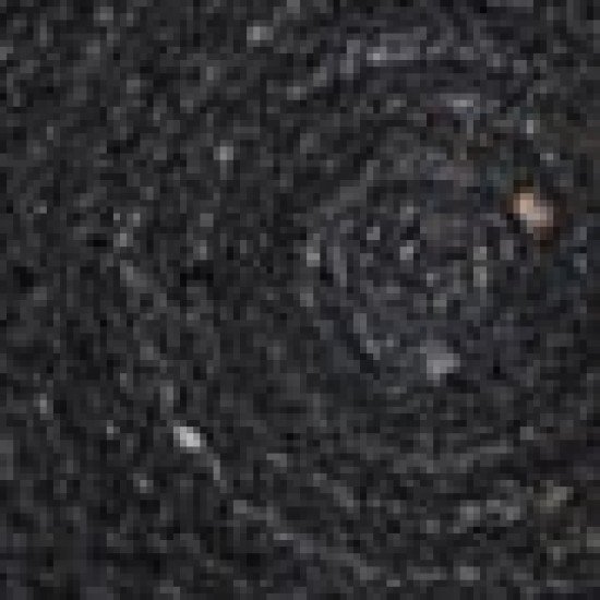 Ψάθα Μαύρο Πλεκτό Οικολογικό Στρογγυλό Χαλί Γιούτας Dark Διάμετρος 90cm Μαύρο