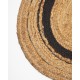 Ψάθα Πλεκτό Οικολογικό Οβάλ Χαλί Γιούτας με Μαύρη Φάσα Siniora 170x240cm Μπεζ Ψάθα Πλεκτό Οικολογικό Οβάλ Χαλί Γιούτας με Μαύρη Φάσα Siniora 170x240cm Μπεζ