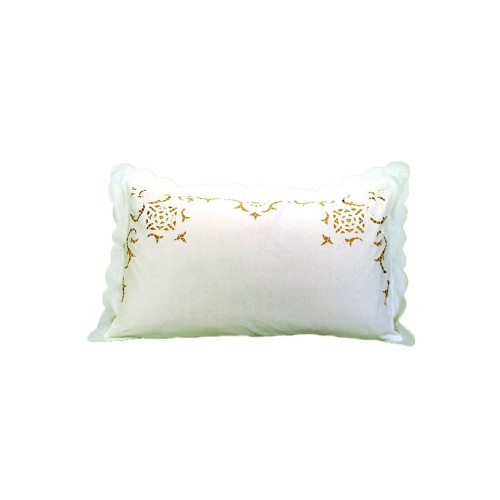 Κοφτή Oxford 3 Πλευρές Μαξιλαροθήκη Bo Maison 50x70 5cm 50x75cm Άσπρο