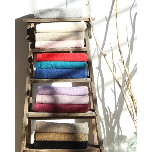 Βαμβακερή Μονόχρωμη Πετσέτα Joker 500gsm Λαβέτα | 30x30cm Γκρι - Μπεζ