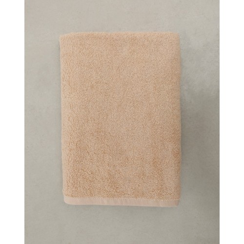 Αντιχλωριακή Βαμβακερή Πετσέτα Πισίνας Blur 480gsm 75x190cm Λουτρού | 75x190cm Μπεζ