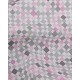 Τραπεζομάντηλο Λονέτα Rombus Fushion 4 ατόμων (140x140cm) Λιλά Τραπεζομάντηλο Λονέτα Rombus Fushion 4 ατόμων (140x140cm) Λιλά