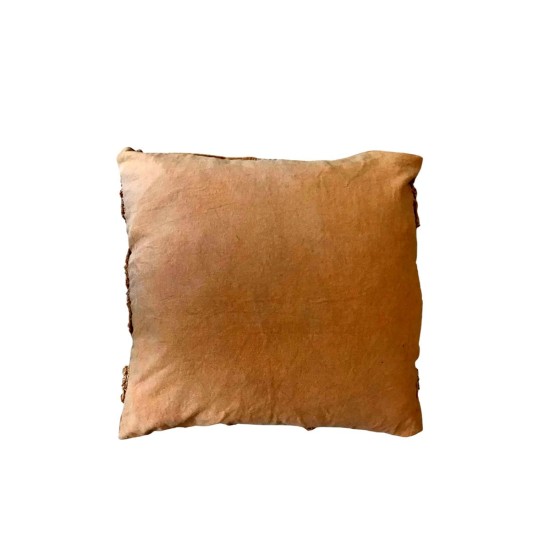 Boho Βαμβακερή Ανάγλυφη Διακοσμητική Μαξιλαροθήκη Aignousa σε 5 Αποχρώσεις 45x45cm 45x45cm Εκάι
