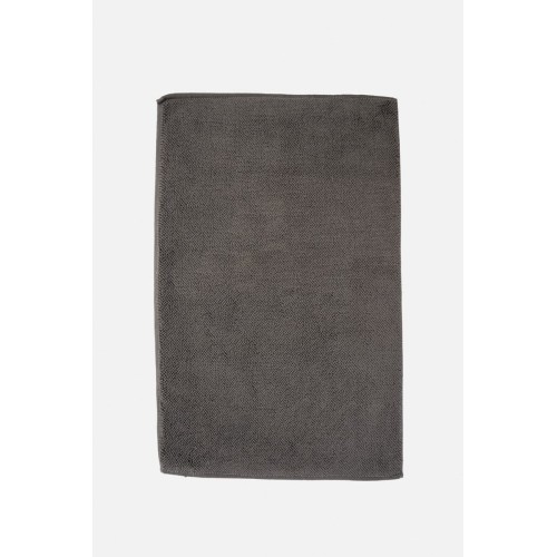 Βαμβακερό Μονόχρωμο Πατάκι Μπάνιου Premium 715gr σε 7 Αποχρώσεις 4 Διαστάσεις 57x100cm Ανθρακί