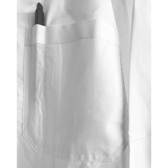Λευκή Ιατρική Ρόμπα με Μπροστινές Τσέπες Scrub X Large Άσπρο Λευκή Ιατρική Ρόμπα με Μπροστινές Τσέπες Scrub X Large Άσπρο