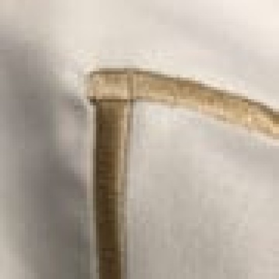 Ξενοδοχειακή Βαμβακοσατέν Μαξιλαροθήκη Oxford με Πλακέ Κέντημα Silken 50x70 5cm 50x70 5cm Άσπρο