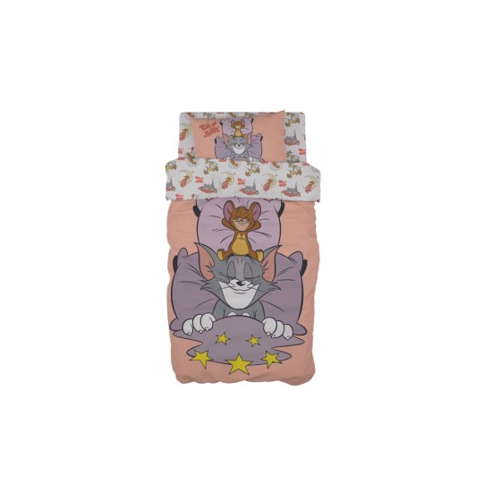 Σετ 3 Τεμαχίων Παιδικά Σεντόνια Tom & Jerry Warner Bros 165x250cm Μονή (165x250cm) Σετ 3 Τεμαχίων Παιδικά Σεντόνια Tom & Jerry Warner Bros 165x250cm Μονή (165x250cm)