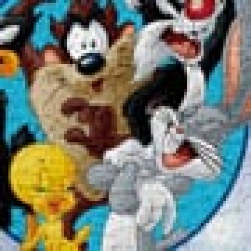 Παιδικό Χαλί Looney Tunes Warner Bros σε 2 Διαστάσεις 130x180cm Σιέλ