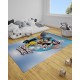 Παιδικό Χαλί Looney Tunes Warner Bros σε 2 Διαστάσεις 130x180cm Σιέλ Παιδικό Χαλί Looney Tunes Warner Bros σε 2 Διαστάσεις 130x180cm Σιέλ